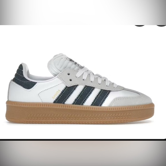 Women’s Adidas Samba white/night indigo 6.5 - Picture 1 of 6